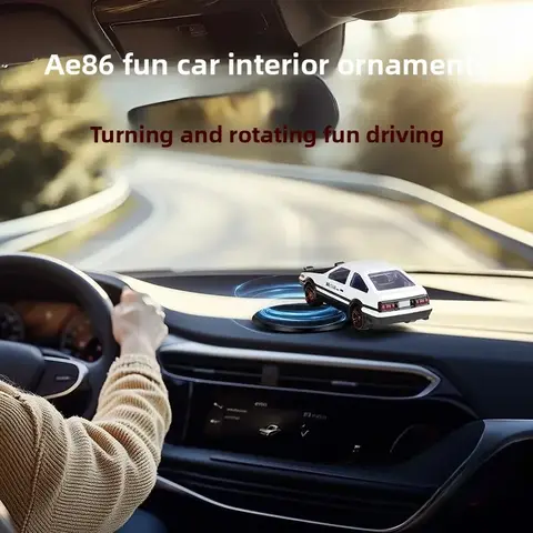 Bilprydnader Inredning Drift Stjärtgunga Roterande Ornament Leksaksmodell Bil Inredning 12 best sales Mazda 626 modellleksak - №8