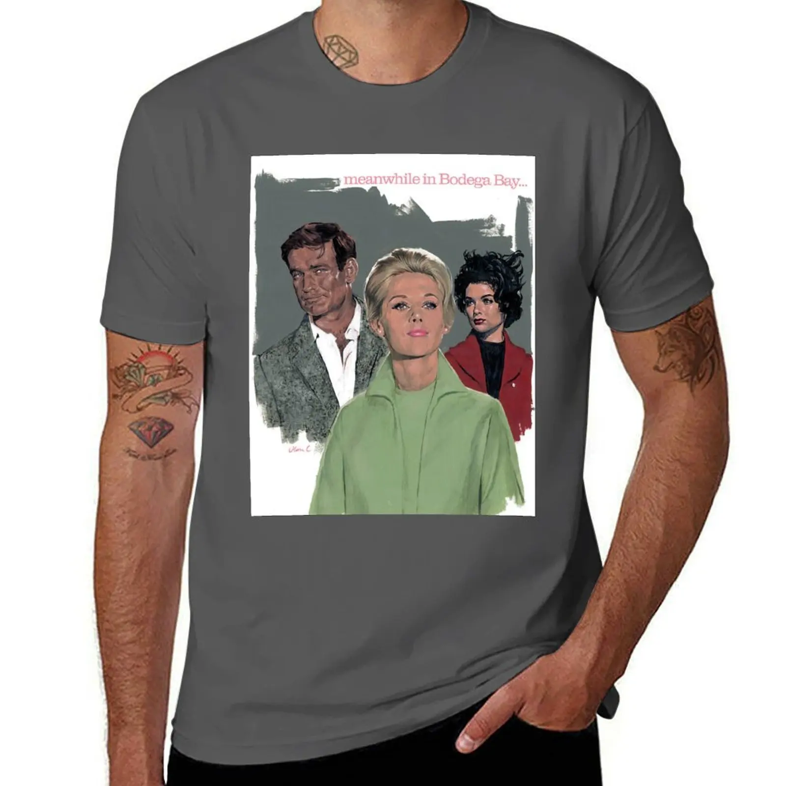 

Meanwhile Bay... in Bodega T-Shirt Christmas Casual Tee Shirt