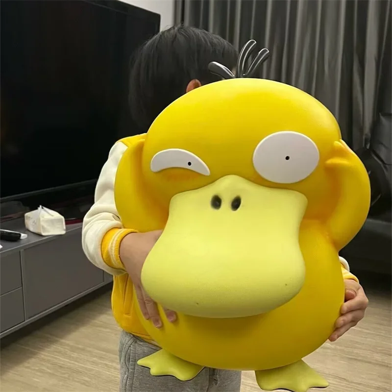 figurines-pokemon-en-pvc-1-1-canard-jaune-de-grande-taille-figurines-d'action-de-collection-poupees-modeles-cadeau-de-noel-40cm