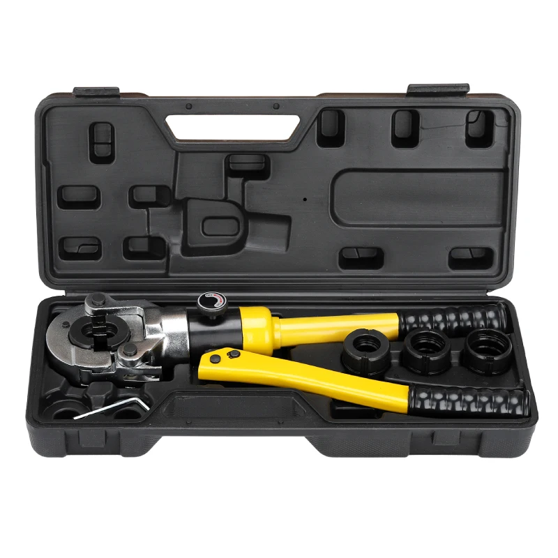Europe Warehouse Hydraulic Pex Pipe Crimping Tools for Pex,Stainless Steel and Copper Pipe with TH,U,V,M,VAU jaws