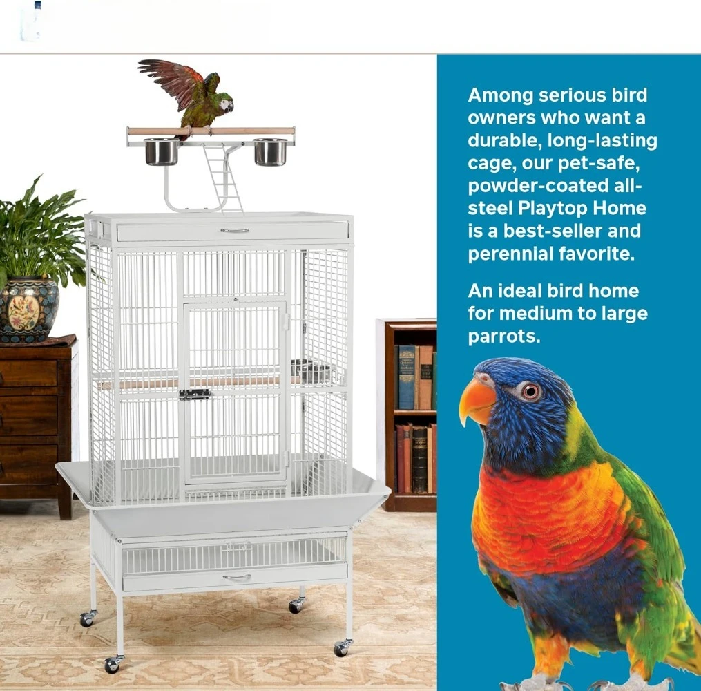 

Кованая клетка для птиц Select Оловянная Hammertone 3151BLK