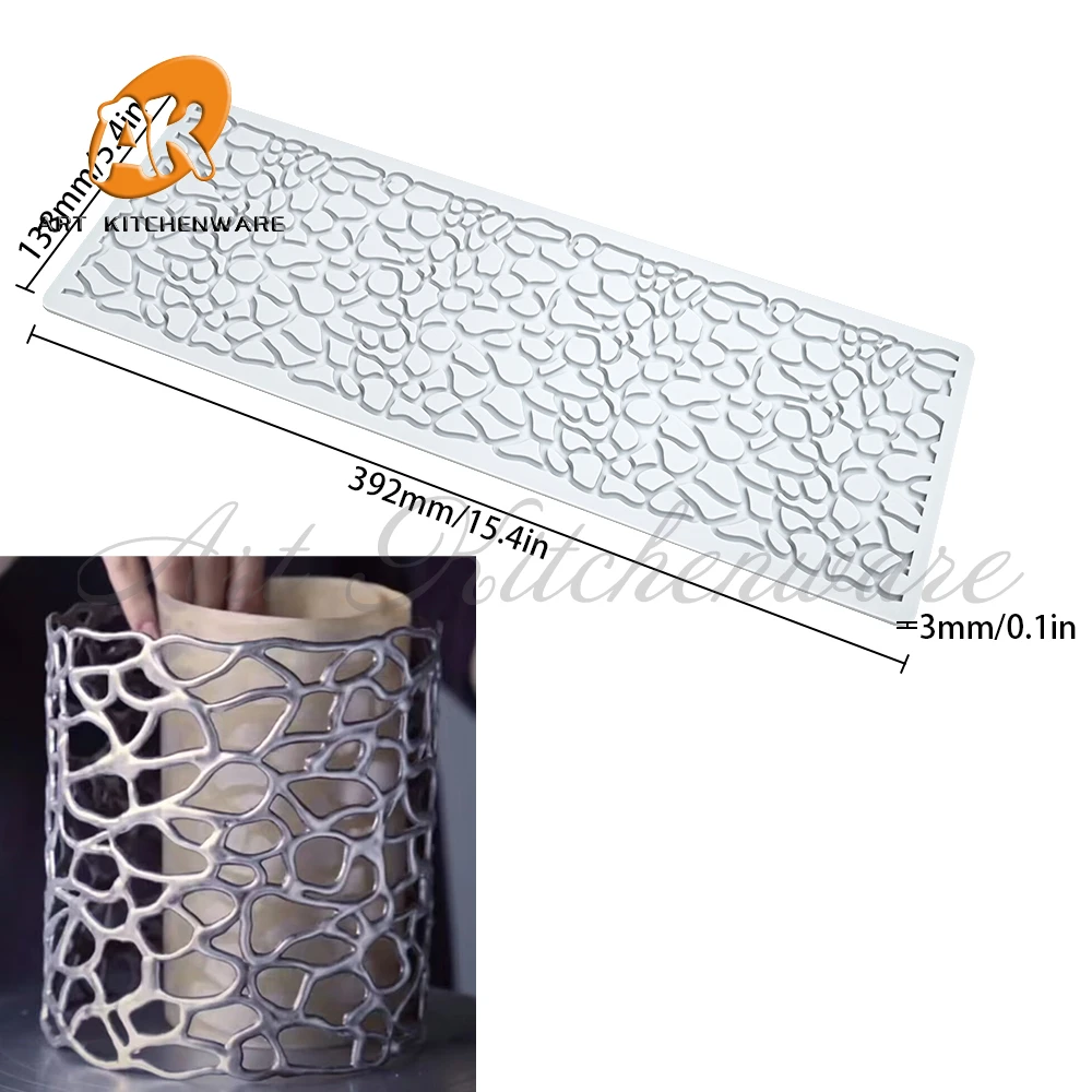 Hollow Design Silicone Cake Lace Mold Cake Decorating Tool Border Decoration Lace Mold kitchen Baking Tool