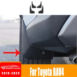 Car Mud Flaps Mudguards Splash Guards Fender Accessories For Toyota RAV4 XA50 2019 2020 2021 2022 2023 RAV 4 Hybrid