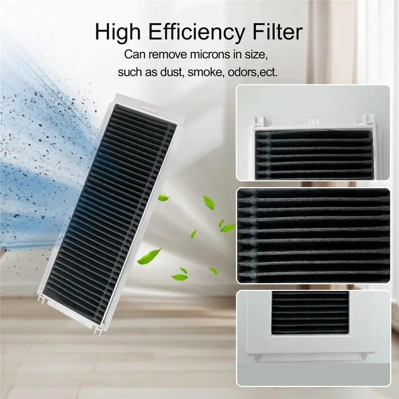 AT02-Replacement Accessory Kit For ECOVACS DEEBOT N30 Omni Robot Vacuum And Mop,Main Brush,HEPA Filters,Side Brushes,Dust Bag