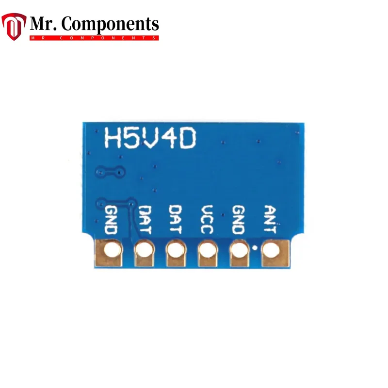 1PCS H5V3M 315MHz H5V4D 434MHz Modulo ricevitore telecomando senza fili Supereterodina RF per casa intelligente ASK FAI DA TE elettronico