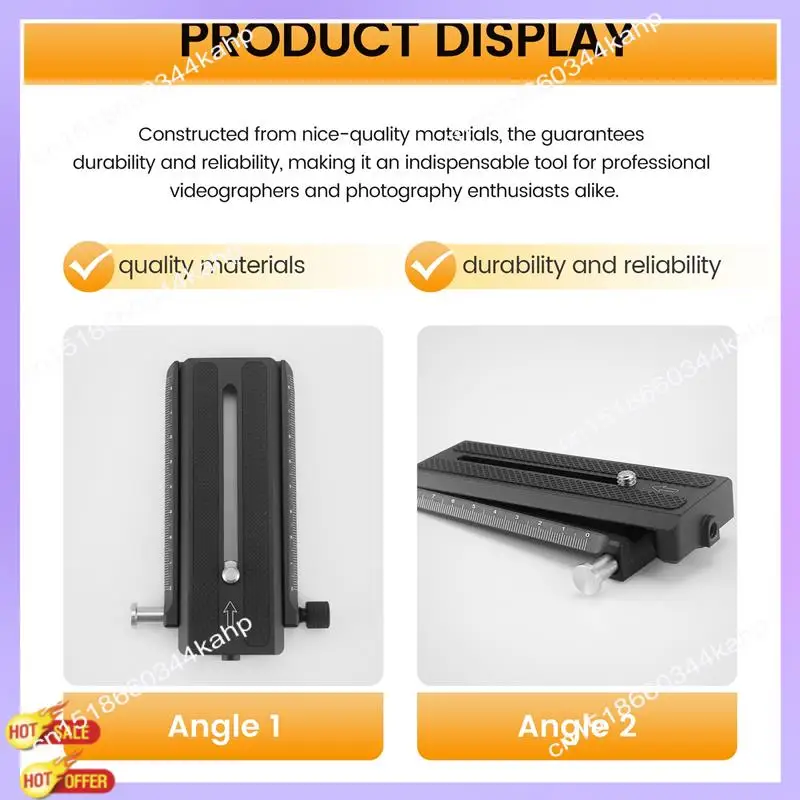 

CLCU Quick Release 1/4" Mounting Plate For WEEBILL S/ WEEBILL LAB Gimbal Handheld Stabilizer