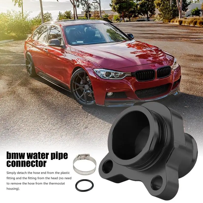 

Water Hose Fitting Replacement OEM 11537541992 11537544638 For BMW 335i Car Replacement Pipe Connector Aluminum Alloy Hose