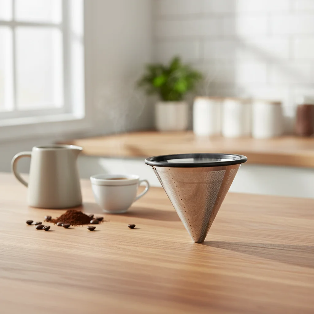 

1 шт. многоразовый держатель фильтра для кофе из нержавеющей стали, разлив кофе, капельная сетка, фильтр для извлечения кофе, чая, бытовой фильтр