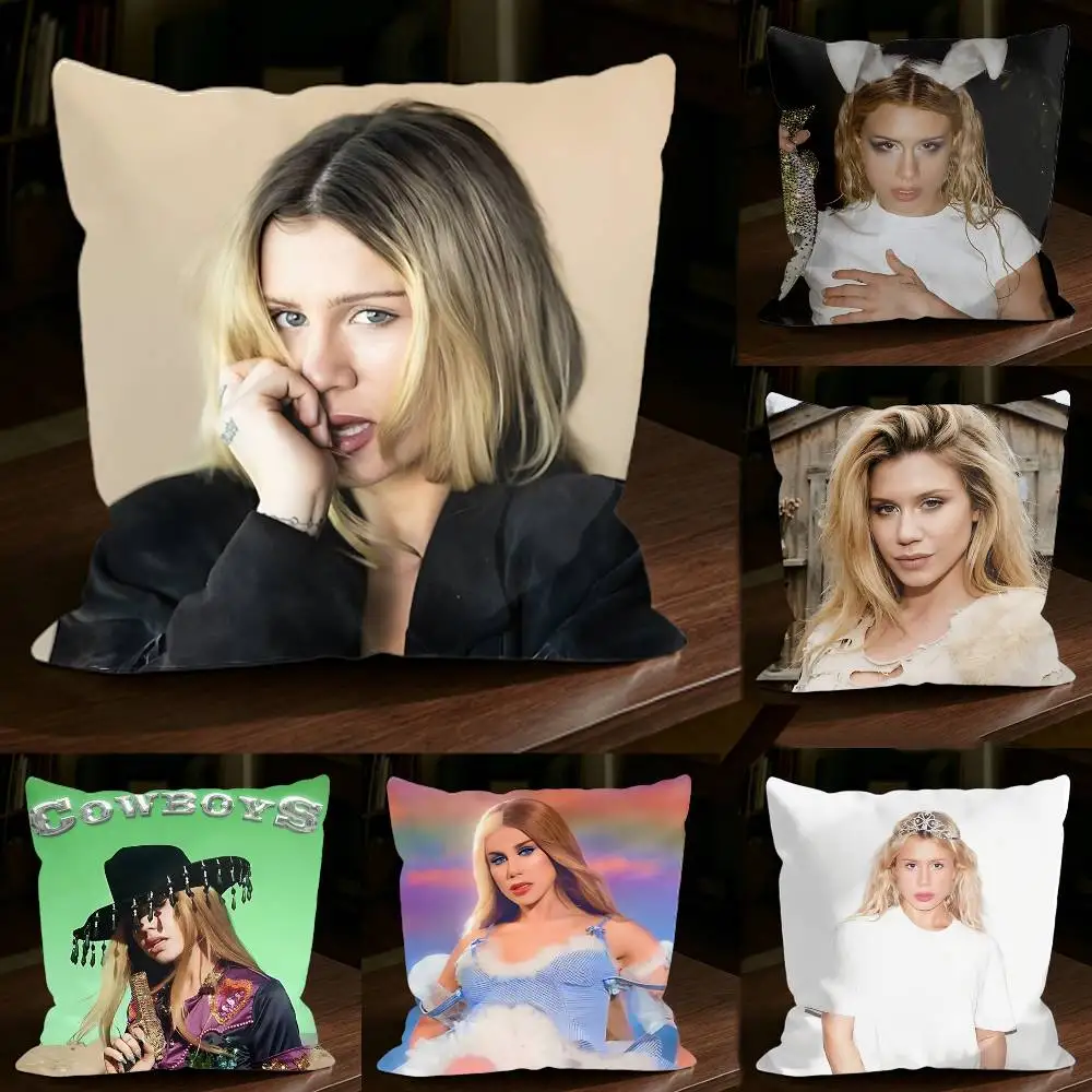 Dance Three Dots Slayyyter Square Sofa Pillow Cover Solid Color Living Room Home Decor Cushion Case