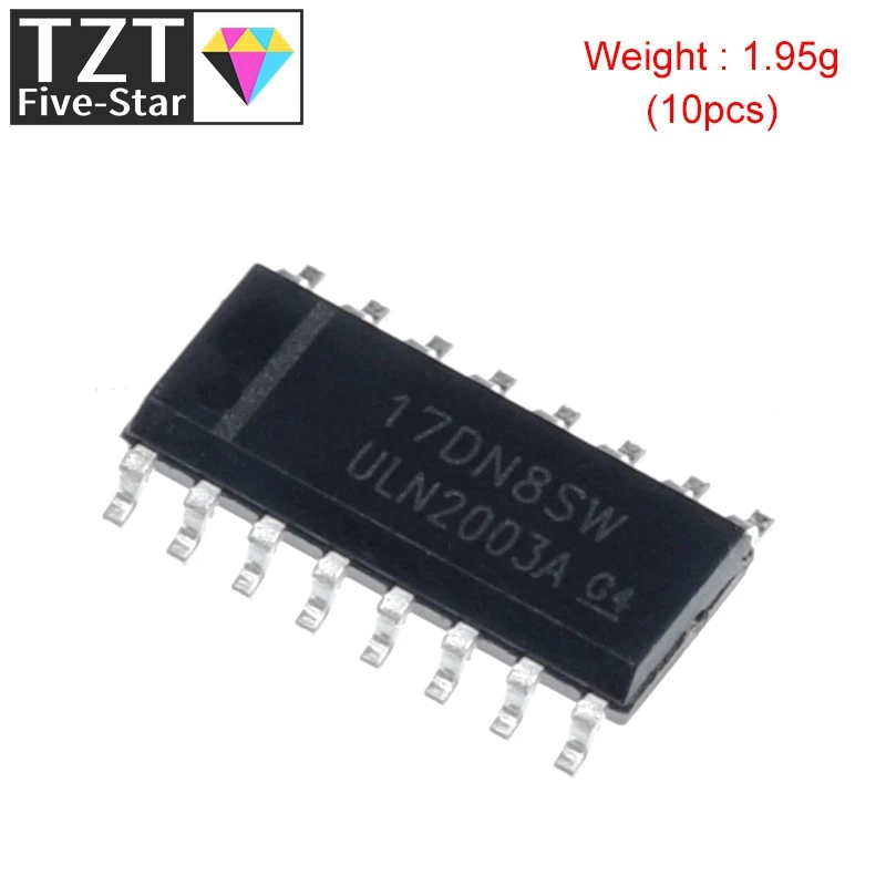 10/30 قطعة ULN2003ADR ULN2003A ULN2003