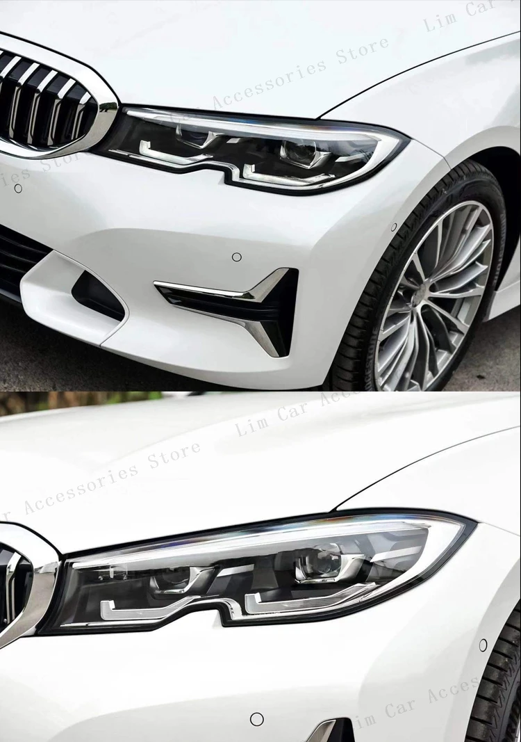 Led Front Headlamp Shell For BMW 3 Series G20 G28 320i 330i 325Li 2019 2020 2021 Transparent Lampshade Lens Headlight Cover