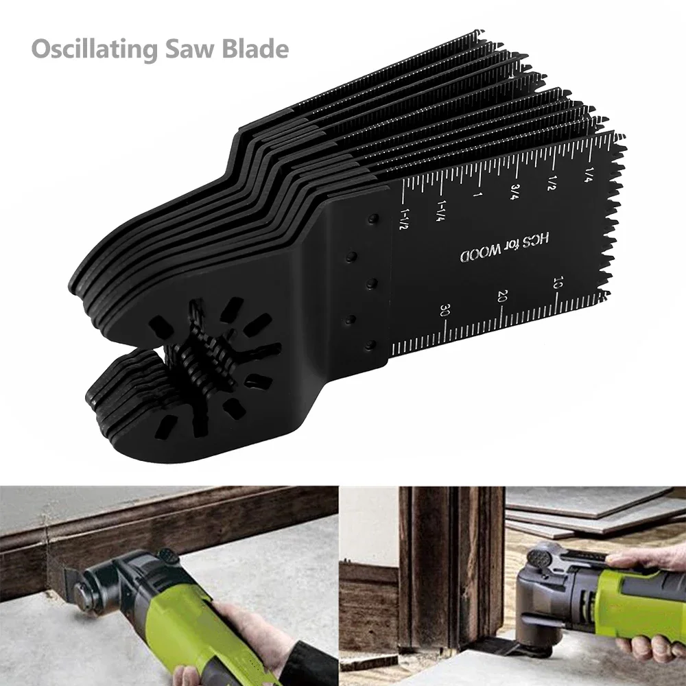 

10/50Pcs Multi-Function Bi-metal Precision Saw Blade Oscillating Multitool For Renovator Power Cutting Tools With Export Quality