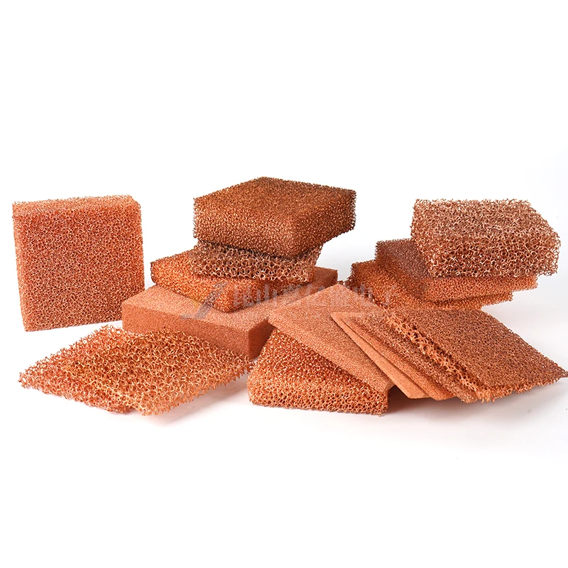 

Custom Open Cell Cu Copper Metal Foam for Thermal Conductive Materials and Catalysts