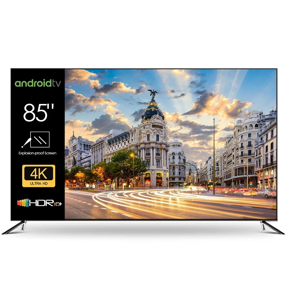 OEM 85 Polegadas Smart Tvs UHD 4K Televisores Tv Smart Android Tv 95 Televisão de 100 Polegadas