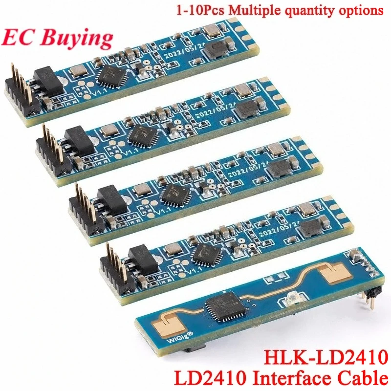 Smart Home Ecosystems - 1-10 szt. HLK-LD2410 24G FMCW 24GHz