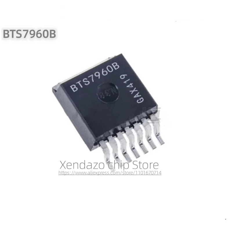 2pcs/lot BTS7960B BTS7960 TO263-7 package Original genuine Smart car motor driver chip