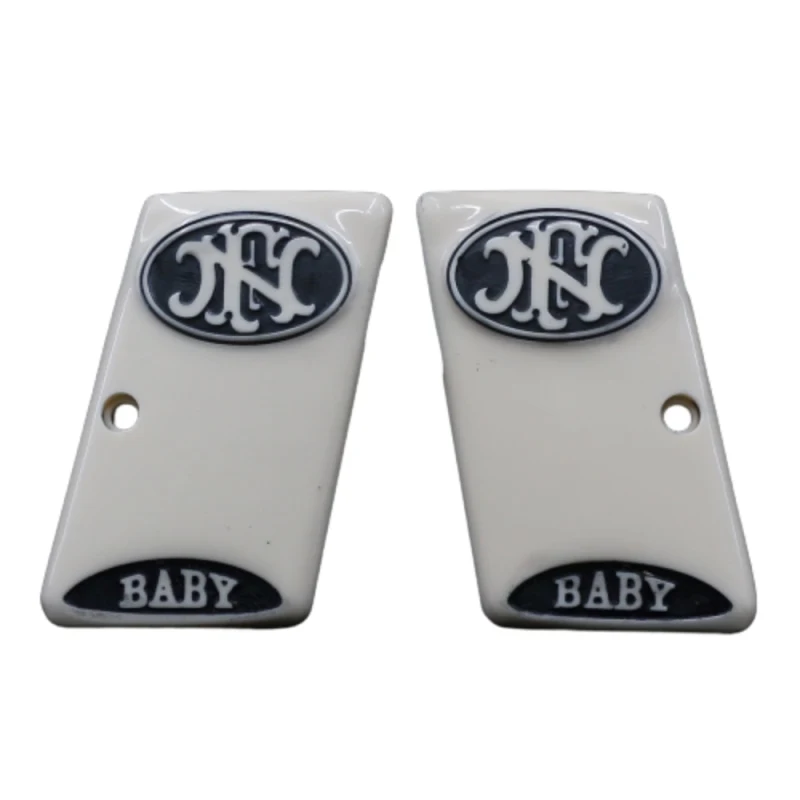 KSD Brand Browning Baby Compatible Ivory Acrylic Grips