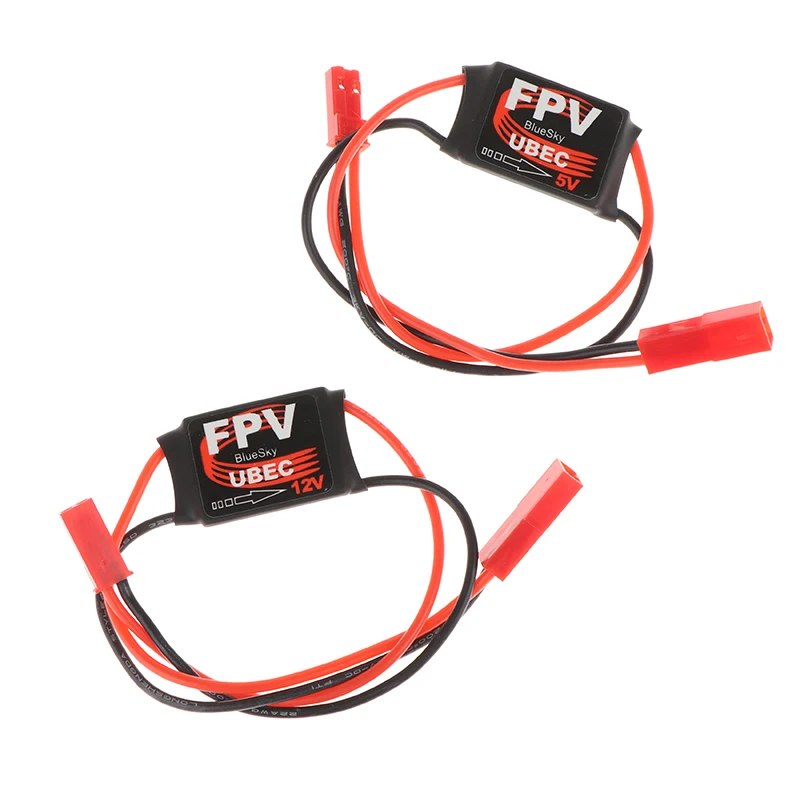 โมดูลแปลงไฟ DC-DC 5V/12V แบบ Step Down 1 ชิ้น 3A UBEC BEC Mini BEC สำหรับเครื่องบินบังคับวิทยุ โดรน กล้อง และกิมบอลแบบไร้แปรงถ่าน