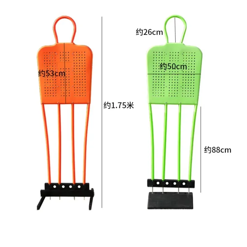 1 equipo de entrenamiento de fútbol portátil, simulación de patada libre de pared humana, entrenamiento de equipo de obstáculos, venta al por mayor 2025