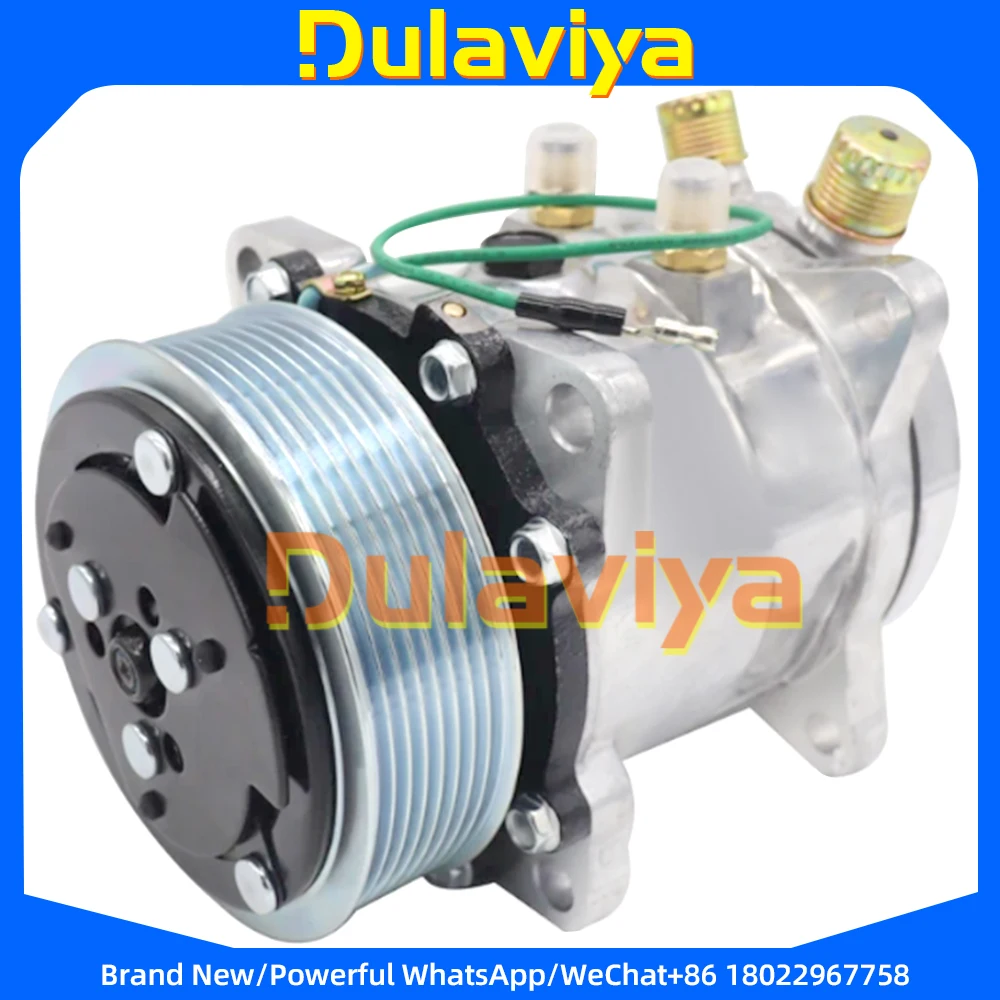 

Auto 5H11 Air Conditioning AC Compressor 8PK 24V For Universal 507