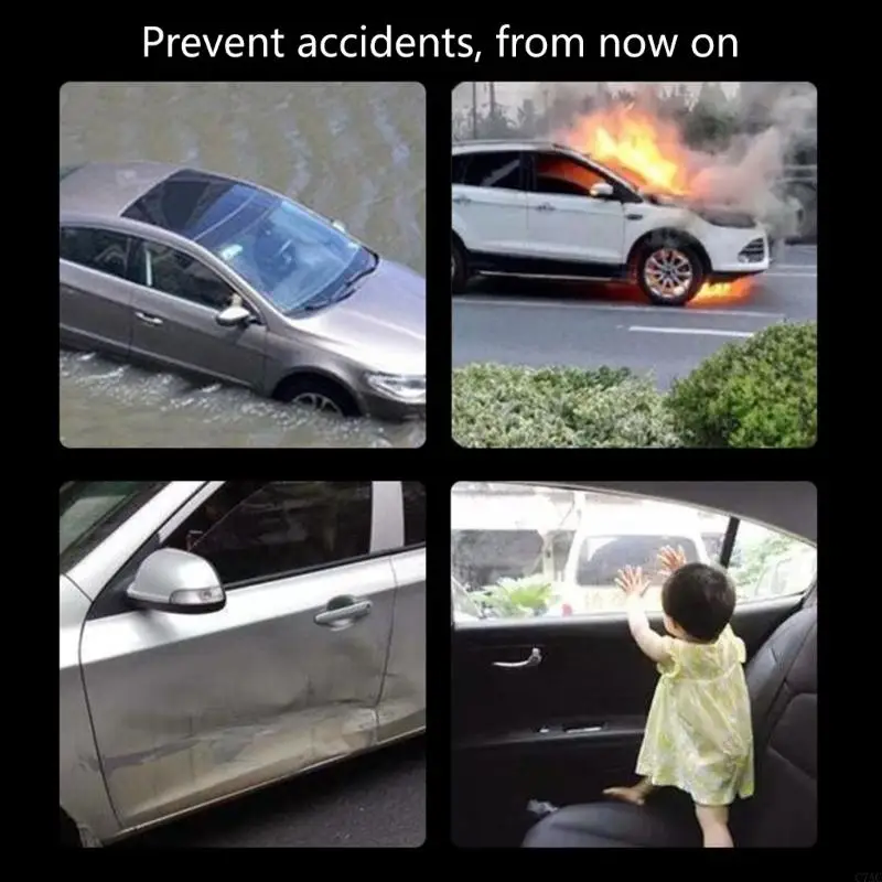 Автомобиль Window Window Glass Hammer Window Windower Portabl