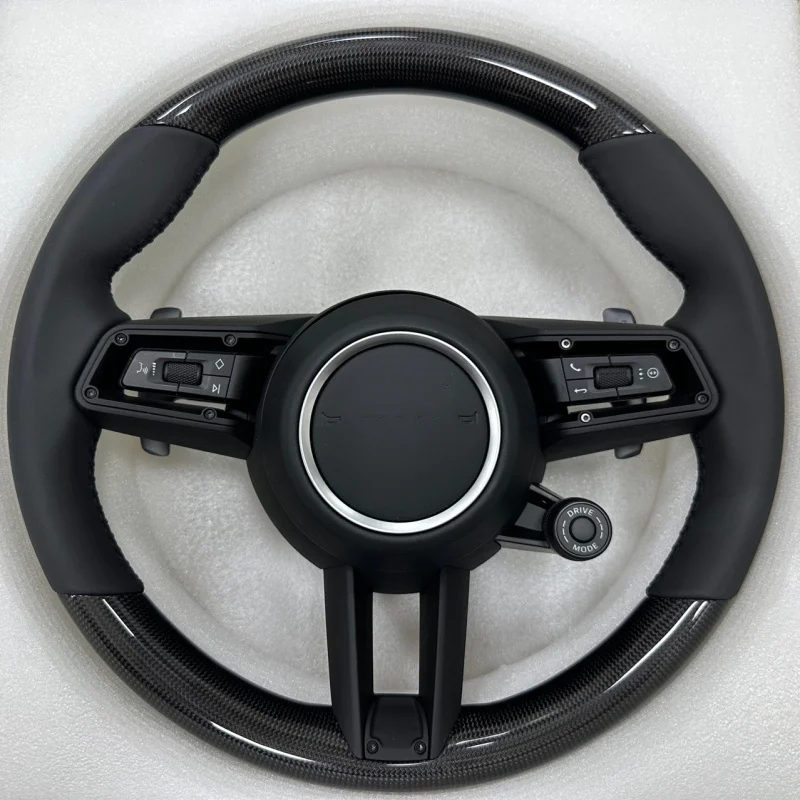 

For Porsche Cayenne/Panamera/Macan/718/911 Modified Carbon Fiber Steering Wheel