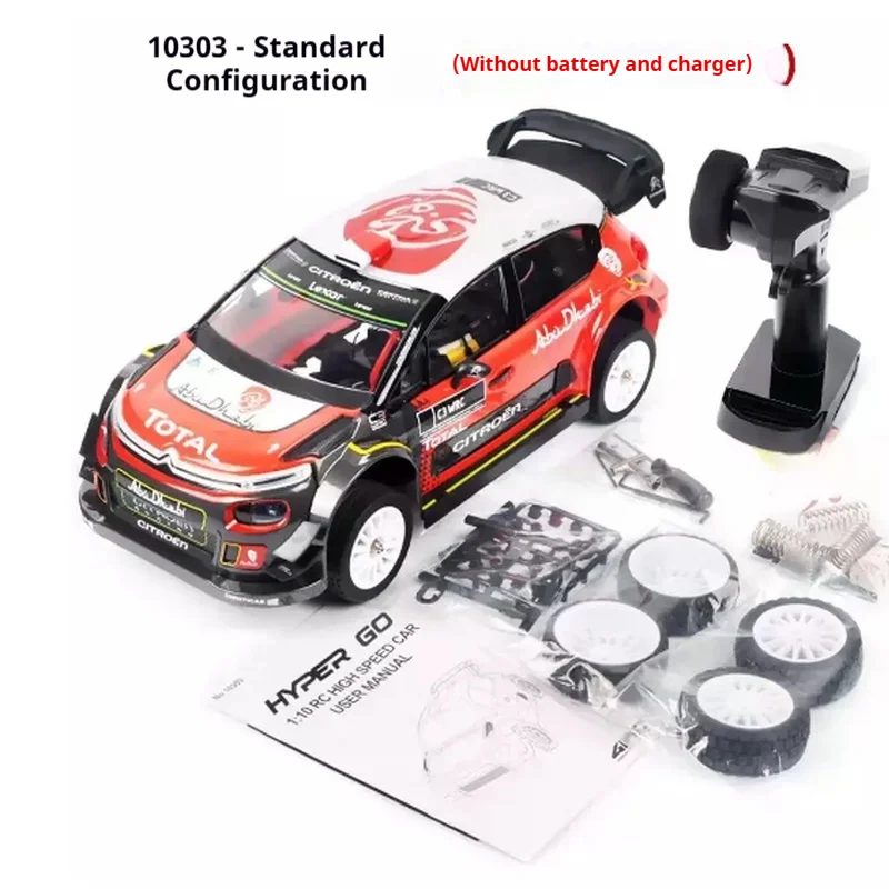 Meijiaxin 10304 Brushless Rc Racing Car 1 10 4Wd High Speed Drift Volkswagen Polo R Wrc Off Road Rally On Road Hobby Model