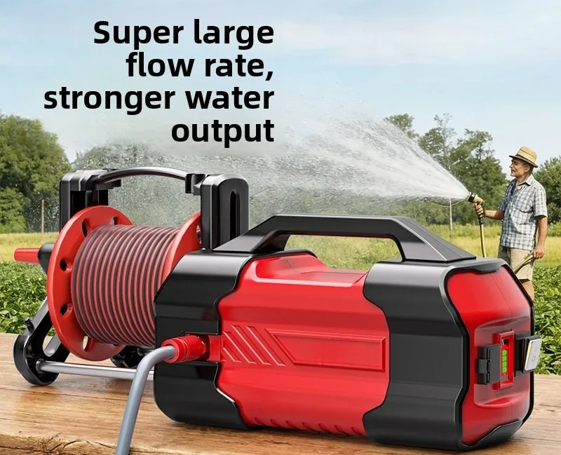 Vegetable Watering Artifact Watering Machine Rechargeable Pumping Pump Agricultural Watering Small Household Irrigation Pump