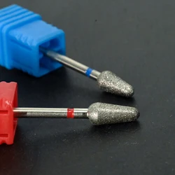 1PC Tornado Nail Drill Bit Diamond Nail Milling Bit for Manicure Pedicure Cuticle Callus Bur Tool Electric Nail Drill Accessory