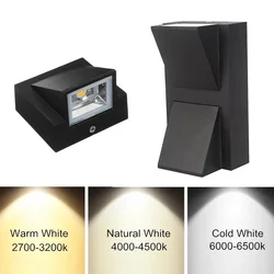 5W 10W LED Wall Lamp Waterproof IP65 Outdoor Wall Light Sconce Balcony Garden Decoration Lighting Lamp AC110V 220V