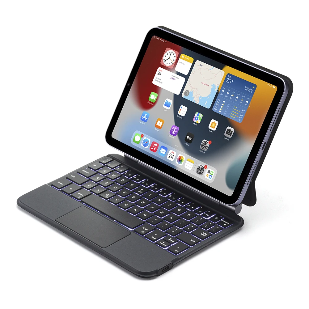 

Чехол для клавиатуры Magic Keyboard для iPad Mini 6, чехол для клавиатуры iPad Mini 7, чехол для клавиатуры