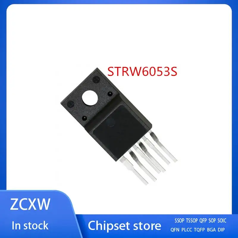 

10Pcs/Lot NEW STRW6053S STRW6053N STR-W6053S STR-W6053N W6053S W6053N TO-220F-6