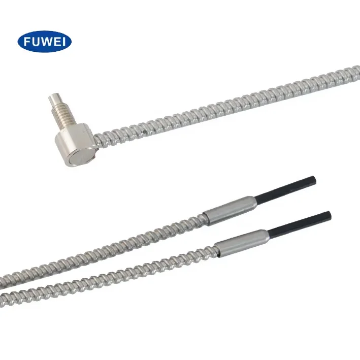 FUWEI FWGR-310TZ High Temperature Resistance Fiber Optic Sensor 350 Degree Diffuse Reflection Right Angle