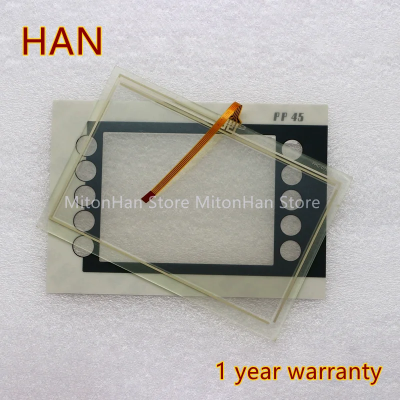 

4PP045.0571-K40 Touch Panel Screen Glass Digitizer 4PP045.0571-K40 Protective Film Overlay