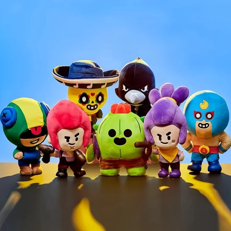 Brawl Stars Spike Plush Toy Peluche Plush Doll Kawaii Cactus Pillow Lovely Soft Doll Home Room Decoration Kids halloween Toys