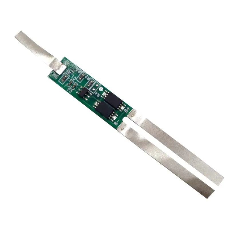 7.4V 2 String PCB 4A Discharge Balance IC ป้องกันเชื่อมนิกเกิลแผ่น DIY 8.4V 18650 21700 26650แบตเตอรี่ลิเธียม