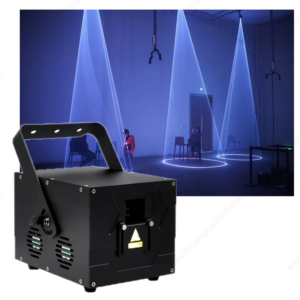 5W 6W 8W 10w 12W RGB DMX Full Color ILDA Animation Laser Light DJ Stage KTV Club Party Wedding Laser Snow Fog Magic Rain Bride