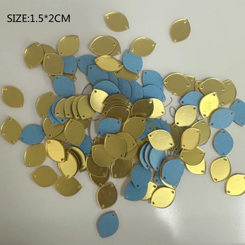 Hot Sale More colors Mirror Sew On Acrylic Rhinestone For Clothes Decoration