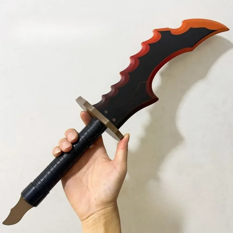 52/58cm 코스프레 소품 모델 애니메이션 Fangs 모델 애니메이션 롤 플레잉 액세서리 나무 파티 쇼 액세서리 모델 의상 소품