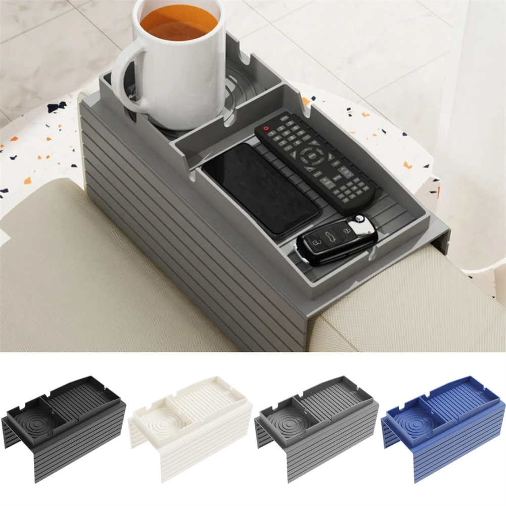 

Противоскользящий поднос, подстаканник для расслабляющего просторного дизайна для закусок, держатель нескольких размеров для пола, для дивана