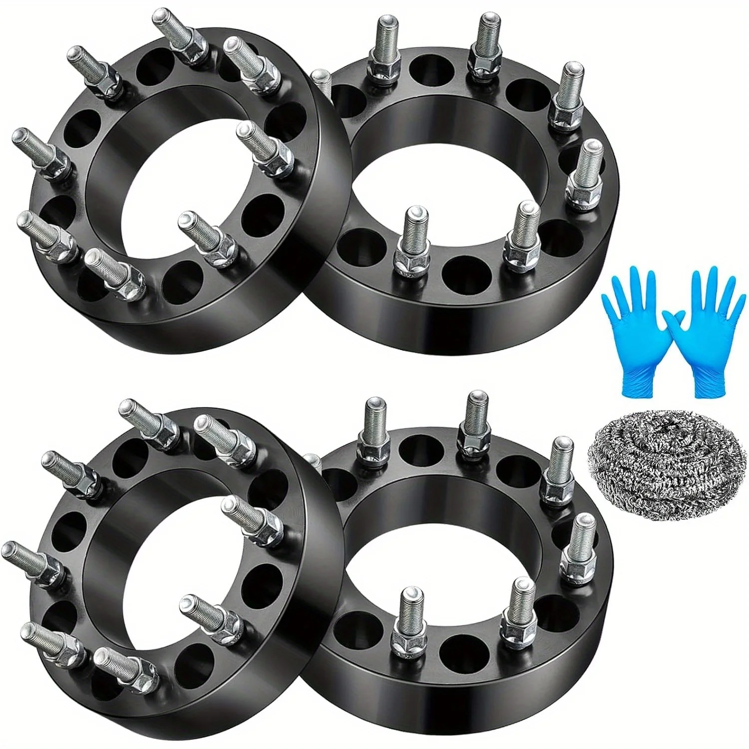 

8x6.7 Wheel Spacers 2-Inch for Ford F-250/F-350 2003-2018 & Excursion 2003-2005 (M14x1.5, 125mm Hub, 4PCS)