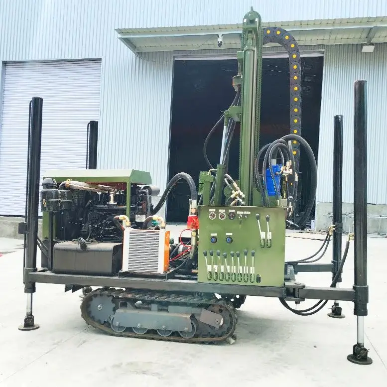 

Customized 200m Deep Well Drilling Rig Diesel Hydraulic Rotary Portable High Speed Drilling Machine