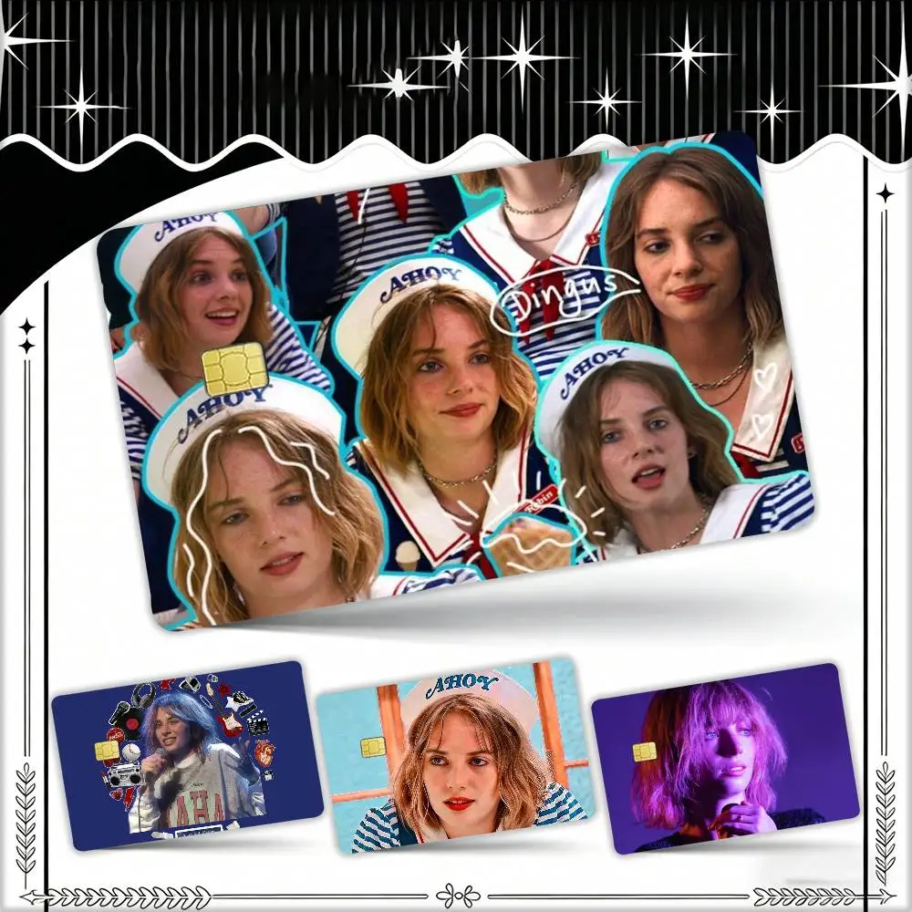 

For Maya Hawke Waterproof Film Skin Cover Credit Card Stickers Debit Front Bank Bus Pass