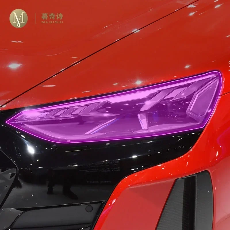 

Для Audi RS e-tron GT 2022-2023 внешняя защитная пленка из полипропилена для автомобиля, защита от царапин, прозрачная пленка из ТПУ, дымчато-черный