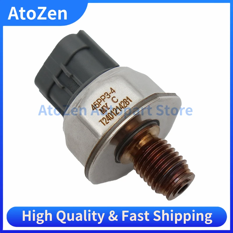 45PP3-4 Common Rail Fuel Pressure Sensor for Nissan Navara D40 Pathfinder R51 2.5 DCI Ford Transit Mk7 1465A034 1497163 1445928 view 2