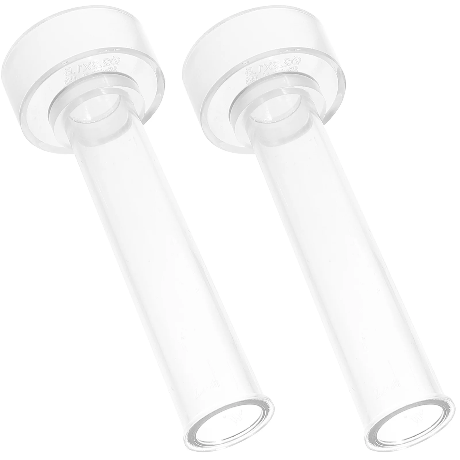 2 stuks acryl voor taper maken diy wax mallen taper mal pijler mallen maken gereedschap hardware ambachten
