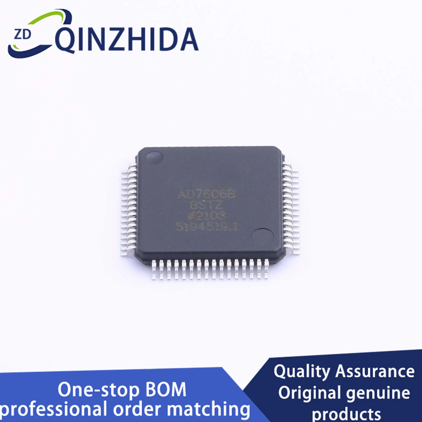 1-10Pcs/Lot AD7606BBSTZ-RL LQFP64 Electronic Components IC Chips Integrated Circuits IC