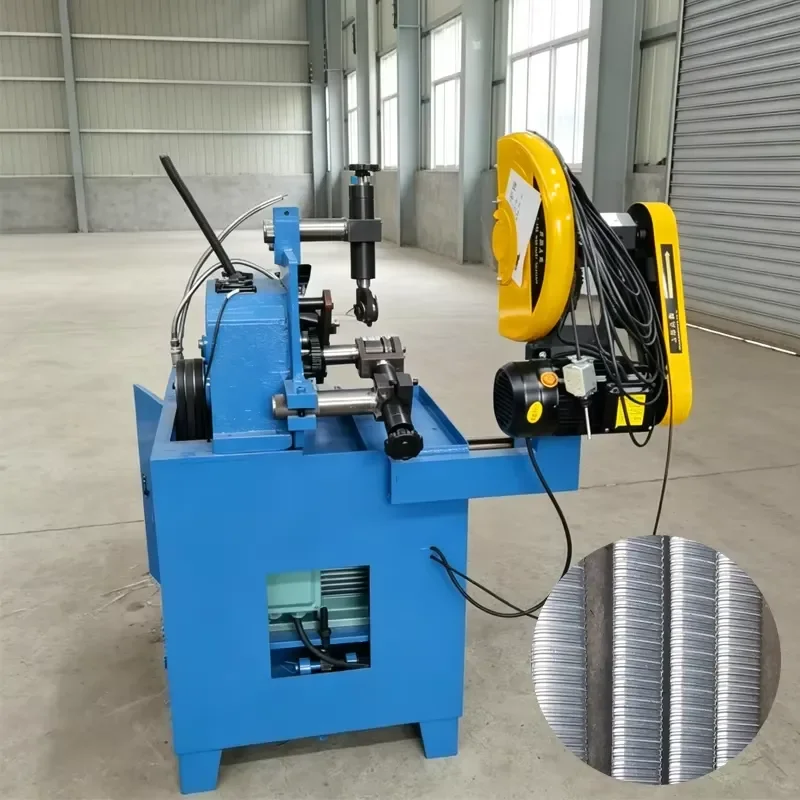 CE Certification Compact Structure Prestressed Corrugated Pipe Making Machine Double Lock Joint for Construction Engineering