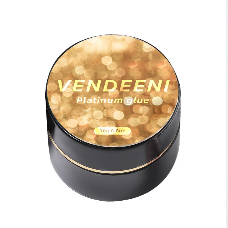 Vendeeni 4 Color/set Gold Silver High Density Fine Powder Gel Nail Polish UV LED Glitter Platinum Painting Manicure Lacquer