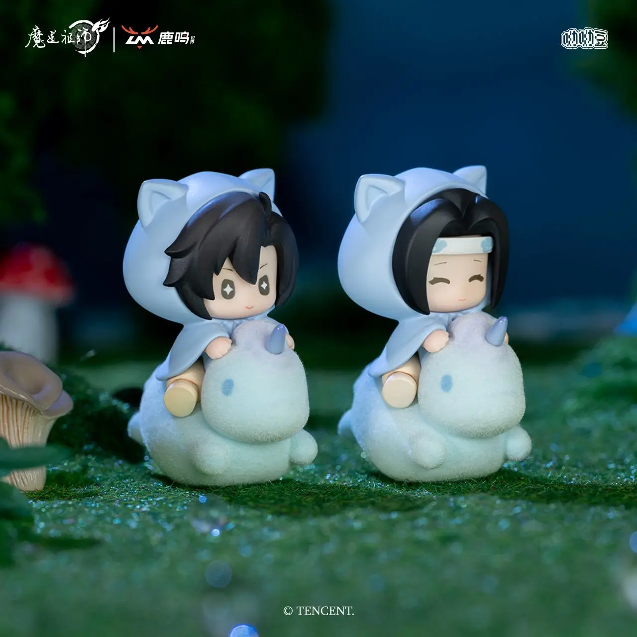 (В наличии) Оригинальная версия Grandmaster Of Demonic CultivationCute Pet Ride Affinity Series слепая коробка Wei Wuxian Ornament